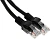 Патч-корд Premier PP12-1M/BK 1000Гбит/с UTP 4 пары cat.5E CCA molded 1м черный RJ-45 (m)-RJ-45 (m)