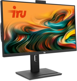Моноблок IRU 23IM 23.8" Full HD i3 1215U (1.2) 8Gb SSD256Gb UHDG noOS GbitEth WiFi BT 120W Cam черный 1920x1080 - купить недорого с доставкой в интернет-магазине