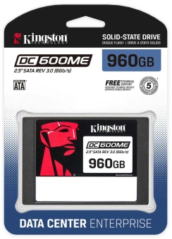 Накопитель SSD Kingston SATA-III 960GB SEDC600ME/960G DC600M 2.5" 1 DWPD - купить недорого с доставкой в интернет-магазине