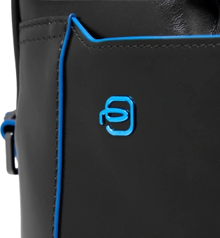 Деловая сумка Piquadro Blue Square CA3335B2/N с отделением для ноутбука 15" черная натур.кожа - купить недорого с доставкой в интернет-магазине