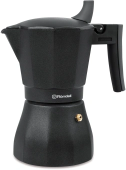 Кофеварка гейзерн. Rondell Kafferro RDA-994 0.45л алюминий темно-серый - купить недорого с доставкой в интернет-магазине