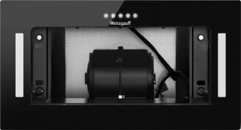 Вытяжка встраиваемая Weissgauff Aviator 600 PB черный управление: кнопочное (1 мотор) - купить недорого с доставкой в интернет-магазине