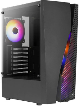 Корпус Aerocool Wave-G-BK-v2 черный без БП ATX 4x120mm 2x140mm 1xUSB2.0 2xUSB3.0 audio bott PSU - купить недорого с доставкой в интернет-магазине