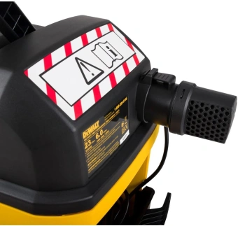 Строительный пылесос DeWalt DXV23G 1100Вт (уборка: сухая/влажная/выдув/сбор воды) желтый - купить недорого с доставкой в интернет-магазине