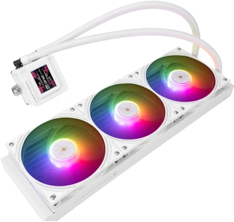 Система водяного охлаждения Thermalright Frozen Warframe SE 360 ARGB Soc-AM5/AM4/1151/1200/2066/2011/1700 белый 4-pin 29.6dB Al LCD Ret (F-WFRAME-SE-360-WH-ARGB) - купить недорого с доставкой в интернет-магазине