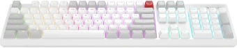 Клавиатура A4Tech Bloody B230N белый USB Multimedia for gamer LED (B230N) кабель 1.8м - купить недорого с доставкой в интернет-магазине