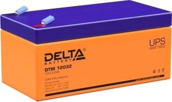 Батарея для ИБП Delta DTM 12032 12В 3.2Ач - купить недорого с доставкой в интернет-магазине