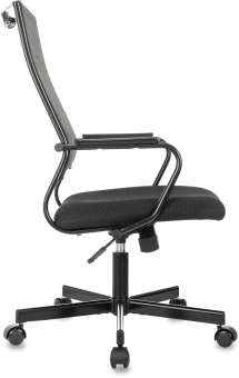 Кресло руководителя Бюрократ CH Balance черный TW SQU BL TW-11 сетка/ткань крестов. металл черный - купить недорого с доставкой в интернет-магазине