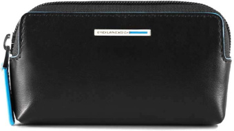 Ключница Piquadro Blue Square PC4216B2/N черный натур.кожа - купить недорого с доставкой в интернет-магазине