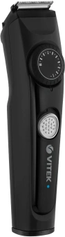 Триммер Vitek Euphoria VT-2548 черный (насадок в компл:5шт) - купить недорого с доставкой в интернет-магазине
