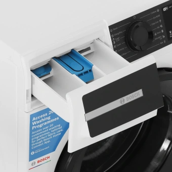 Стиральная машина Bosch WGK244Z0ME пан.англ. загр.фронтальная макс.:9кг белый - купить недорого с доставкой в интернет-магазине