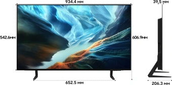 Телевизор QLED Samsung 42" QE42S90HAEXPY The Frame черный 4K Ultra HD 60Hz DVB-T2 DVB-C DVB-S2 USB WiFi Smart TV - купить недорого с доставкой в интернет-магазине
