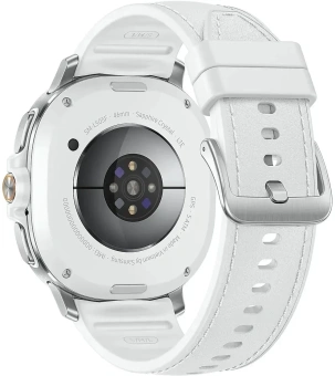 Смарт-часы Samsung Galaxy Watch 8 Classic 1.34" Super AMOLED корп.серебристый рем.белый (SM-L500NZWAMEA) - купить недорого с доставкой в интернет-магазине