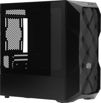 Корпус Cooler Master MasterBox TD300 Mesh черный без БП mATX 4x120mm 4x140mm 2xUSB3.0 audio bott PSU - купить недорого с доставкой в интернет-магазине