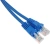 Патч-корд Buro UTP 4 пары cat.5E CCA molded 0.5м голубой RJ-45 (m)-RJ-45 (m) (UTP-5E-0,5M-BL) - купить недорого с доставкой в интернет-магазине
