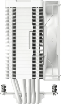 Устройство охлаждения(кулер) Deepcool AG500 Digital ARGB Soc-AM5/AM4/1200/1700/1851 белый 4-pin 29.4dB Al+Cu LCD 240W 845gr Ret (R-AG500-WHADMN-G-1) - купить недорого с доставкой в интернет-магазине