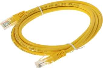 Патч-корд Premier ANP511_2M_Y UTP 4 пары cat.5E CCA molded 2м желтый outdoor RJ-45 (m)-RJ-45 (m) - купить недорого с доставкой в интернет-магазине