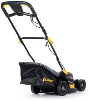 Газонокосилка роторная Champion EM3414 1400Вт - купить недорого с доставкой в интернет-магазине
