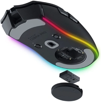 Мышь Razer Cobra Pro черный оптическая 30000dpi беспров. BT/Radio USB для ноутбука 8but (RZ01-04660100-R3G1) - купить недорого с доставкой в интернет-магазине
