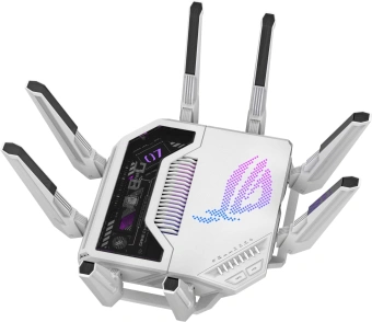 Роутер беспроводной Asus GT-BE19000AI BE19000 100/1000/10000BASE-T серый - купить недорого с доставкой в интернет-магазине