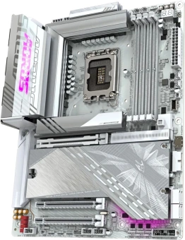 Материнская плата Gigabyte Z890 AORUS ELITE X ICE Soc-1851 Intel Z890 4xDDR5 ATX AC`97 8ch(7.1) 2.5Gg RAID - купить недорого с доставкой в интернет-магазине