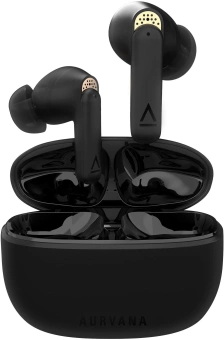 Гарнитура внутриканальные Creative Aurvana Ace черный беспроводные bluetooth в ушной раковине (51EF1150AA000) - купить недорого с доставкой в интернет-магазине