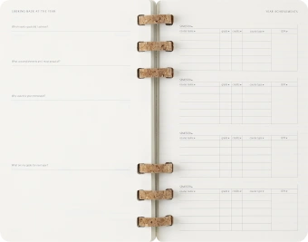 Еженедельник Moleskine ACADEMIC SPIRAL DSSPB12AMWH3 Large 150х210мм 200стр. кремовые страницы спираль черный - купить недорого с доставкой в интернет-магазине