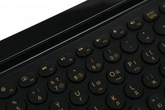 Клавиатура A4Tech FBK30 черный/серый USB беспроводная BT/Radio slim Multimedia (FBK30 BLACKCURRANT) - купить недорого с доставкой в интернет-магазине