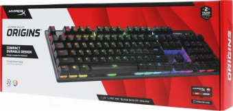 Клавиатура HyperX Alloy Origins механическая черный USB for gamer LED (4P4F6AA#ABA) - купить недорого с доставкой в интернет-магазине