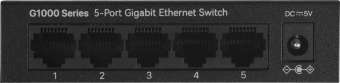 Коммутатор IP-Com G1005 (L2) 5x1Гбит/с неуправляемый - купить недорого с доставкой в интернет-магазине