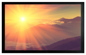 Экран на раме Cactus 158x280см FrameExpert CS-PSFRE-280X158 16:9 настенный натяжной - купить недорого с доставкой в интернет-магазине