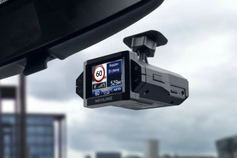 Видеорегистратор с радар-детектором Neoline X-Cop citysmart GPS ГЛОНАСС черный - купить недорого с доставкой в интернет-магазине