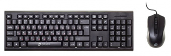 Клавиатура + мышь Оклик 620M клав:черный мышь:черный USB - купить недорого с доставкой в интернет-магазине