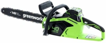 Цепная пила Greenworks GD40CS18 аккум. 1800Вт 2.4л.с. дл.шины:16" (40cm) 1аккум. 8Ач ЗУ (2005807UH) - купить недорого с доставкой в интернет-магазине
