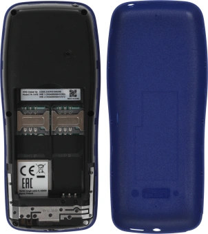 Мобильный телефон Nokia TA-1416 105 DS синий моноблок 1.77" 120x160 Series 30+ GSM900/1800 Protect - купить недорого с доставкой в интернет-магазине