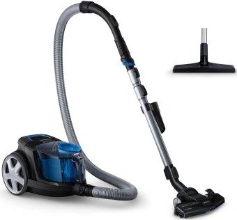 Пылесос Philips 3000 Series FC9331/09 900Вт черный/синий - купить недорого с доставкой в интернет-магазине
