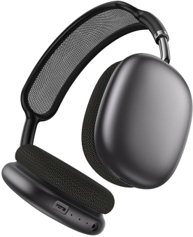 Наушники накладные Hoco W65 т.серый беспроводные bluetooth оголовье (50335) - купить недорого с доставкой в интернет-магазине