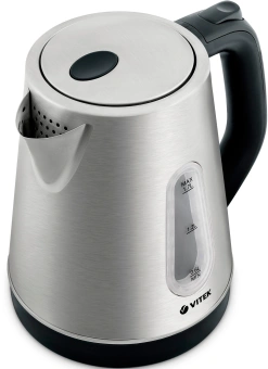 Чайник электрический Vitek VT-7038 1.8л. 2200Вт сталь корпус: металл - купить недорого с доставкой в интернет-магазине