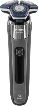 Бритва роторная Philips Series 7000 S7887/55 реж.эл.:3 питан.:аккум. черный/синий - купить недорого с доставкой в интернет-магазине