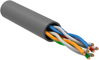 Кабель информационный ITK Generica BC1-C5E04-111-305-T-R-G кат.5E U/UTP 4X2X24AWG PVC внутренний 305м серый - купить недорого с доставкой в интернет-магазине