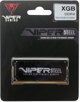 Память DDR4 8Gb 3200MHz Patriot PVS48G320C8S Steel Series RTL PC4-25600 CL22 SO-DIMM 260-pin 1.2В single rank - купить недорого с доставкой в интернет-магазине