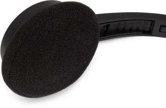 Наушники с микрофоном Оклик HS-M600 черный 1.8м накладные оголовье (1900372) - купить недорого с доставкой в интернет-магазине