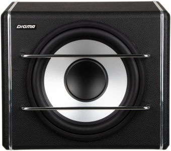 Сабвуфер автомобильный Digma DCS-120 300Вт активный (30см/12") - купить недорого с доставкой в интернет-магазине