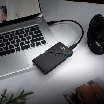 Накопитель SSD A-Data USB-C 4.0 2TB SE920-2TCBK SE920 2.5" черный - купить недорого с доставкой в интернет-магазине