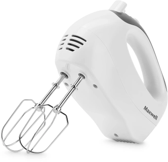 Миксер ручной Maxwell MW-1356 W 300Вт белый - купить недорого с доставкой в интернет-магазине