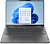 Ноутбук Lenovo Yoga 7 14ARP8 Ryzen 5 7535U 16Gb SSD512Gb AMD Radeon 660M 14" OLED Touch WUXGA (1920x1200) Windows 11 Home grey WiFi BT Cam (82YM002ARK)