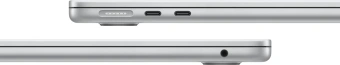 Ноутбук Apple MacBook Air A3240 M4 10 core 16Gb SSD256Gb/8 core GPU 13.6" Liquid Retina (2560x1664) macOS silver WiFi BT Cam (MW0W3HN/A) - купить недорого с доставкой в интернет-магазине
