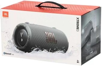 Колонка порт. JBL Xtreme 3 серый 100W 4.0 BT/USB 15м 5000mAh (JBLXTREME3GR(EU/CN)) - купить недорого с доставкой в интернет-магазине