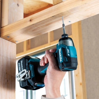 Шуруповерт Makita DTD173Z аккум. патрон:шестигр.1/4" - купить недорого с доставкой в интернет-магазине