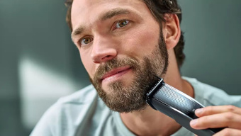 Триммер Philips Series 5000 BT5515/20 черный (насадок в компл:3шт) - цена, купить или заказать с доставкой в интернет-магазине Триммер Philips Series 5000 BT5515/20 черный (насадок в компл:3шт) - купить недорого с доставкой в интернет-магазине